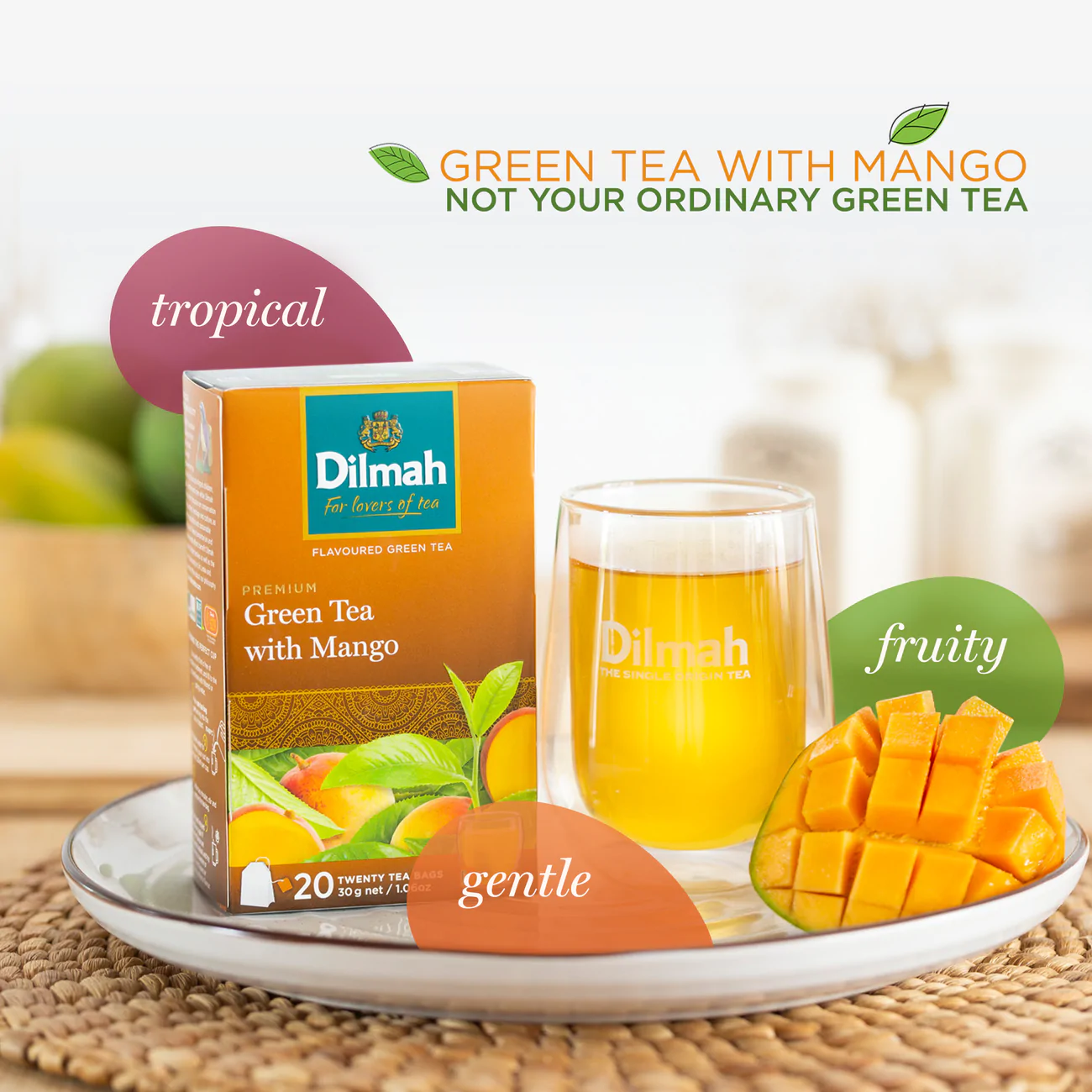 Green Tea with Mango - 20 Tea Bags